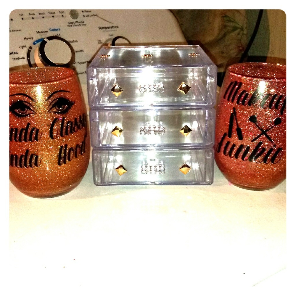 Custom Makeup organizer Set